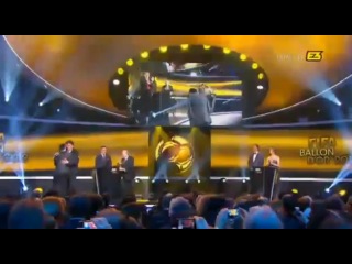 Lionel messi ganador del fifa balon de oro 2012