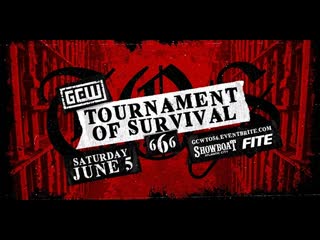 Gcw tournament of survival 666