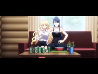 Тащи её в спальню и утешь хорошенько!) "рай грисайи" 18+ #anime #animemoments
