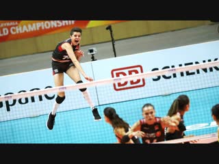 18 years old ebrar karakurt amazing volleyball player (hd)
