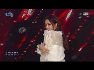 《sexy》 hyomin(효민) sketch (스케치) @인기가요 inkigayo 20160327