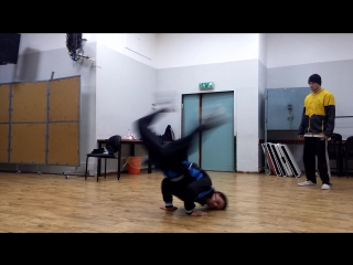 Bboy jacko powermoves ~ beginning