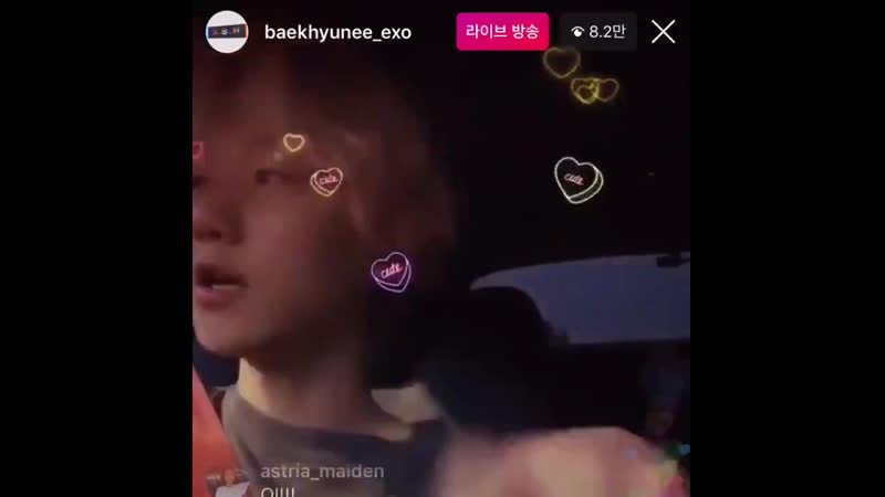 190913 baekhyun ig live as ive said before, while doing superm, be it exo or baekhyuns