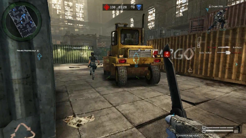 (warface) 1 серия (играем на ножах)