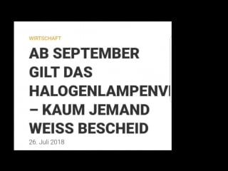 Fluoridvergiftung radioaktiver wein halogenlampenverbot ab september!