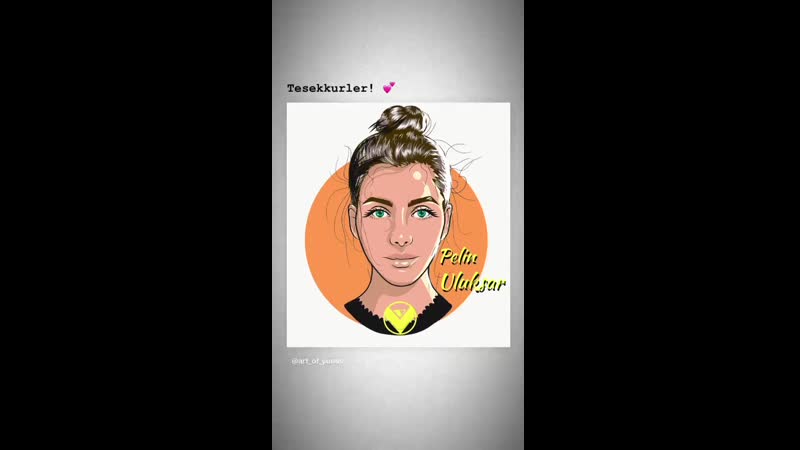 Instastory by pelin uluksar