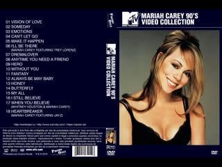 Mariah carey 90's video collection