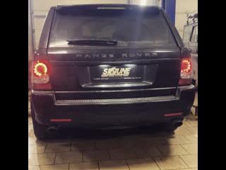 Rangerover sport custom exhaust