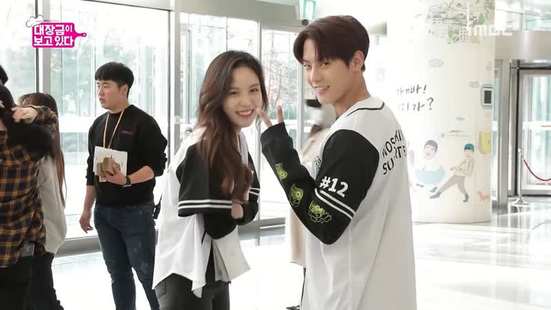 [backstage] минхёк @ dae jang geum is watching