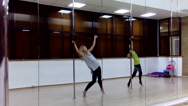 Poleography,хореография у пилона tanya feel с танюшкой