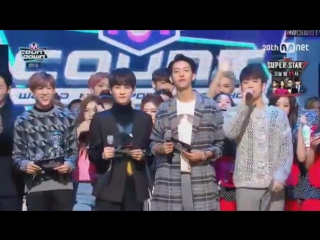 150910 junior bambam (got7) mc cut @ m! countdown #5