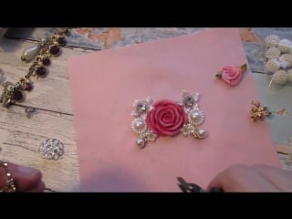 Gorgeous blinged up bib necklace tutorial jennings644