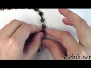 Tutorial׃ beaded bracelet “princess“ superduo silky beads ⁄ браслет “принцесса“ из бисера супердуо