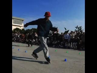 Wuka impro 30 11 20 perfomance in suzhou inline skating novice competition of universities p 2