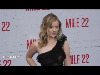 Jade pettyjohn at the 'mile 22' premiere