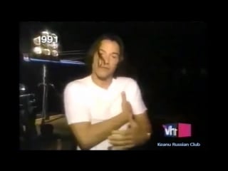 1991 keanu reeves and paula abdul interview clips on rush rush