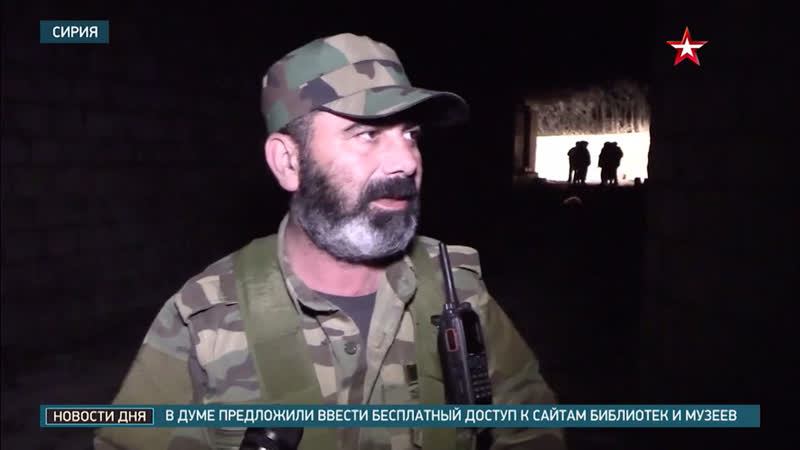 База боевиков в провинции алеппо