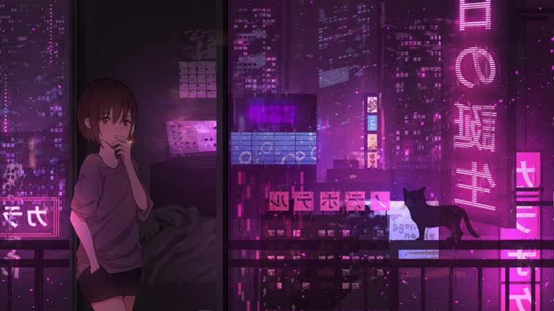 Lofi porn video – 新しい日の (lofi hip hop + rain) in 4k