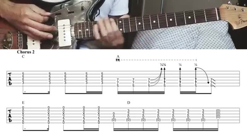 [bjoern angermann] nirvana "school" for guitar + tab / how to play on guitar ("bleach" version) tutorial