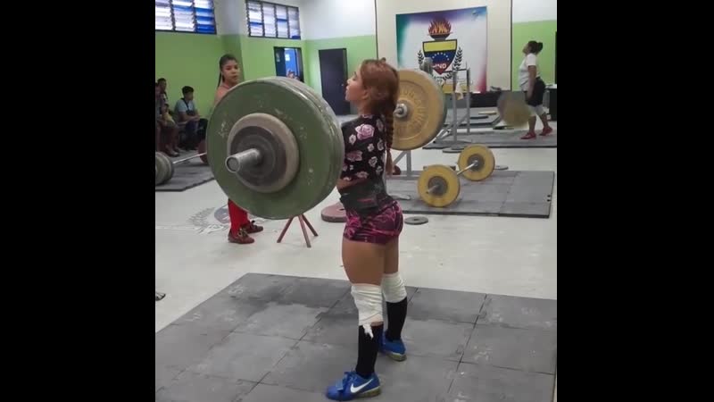 Katherin oriana толчок 100