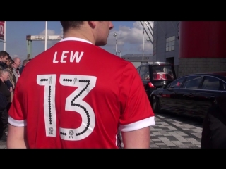 The funeral cortege of lewis maguire at the riverside stadium