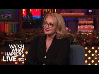 J smith cameron dishes on succession hot topics | wwhl