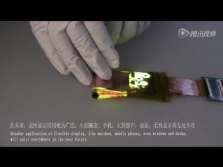 New vision flexible oled prototype