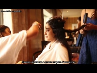 Getting red carpet ready with janhvi kapoor русс суб