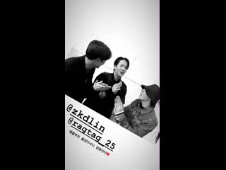 [video] 190322 kai @ ravithecrackkidz instagram story update