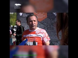 Рустем ахмадинуров пробежал уфимский международный марафон в помощь ранэлю сахипову
