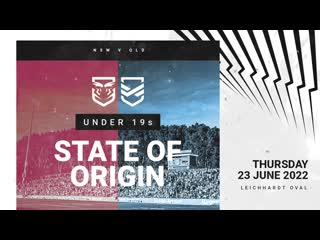State of origin u19 2022 nsw blues queensland maroons 23 06 2022