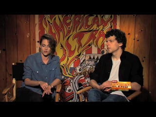 Hollywood happenings jesse eisenberg, kristen stewart