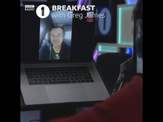 Harry on bbc1 breakfast show