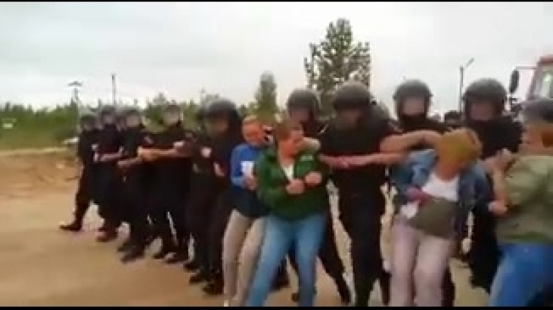 Мусорные протесты в подмосковье