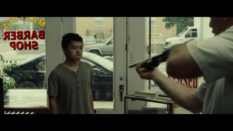 Гран торино классная сцена в парикмахерской