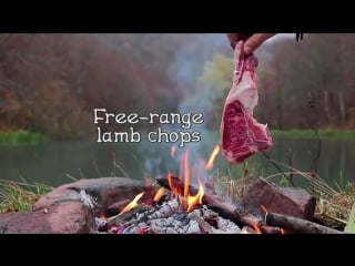 Лучшие бараньи отбивные! 1000$ сова best lamb chops! 1000$ dish the owl