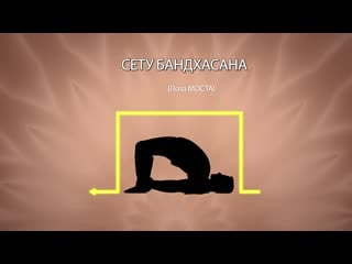 Yoga with modi setu bandhasana russian