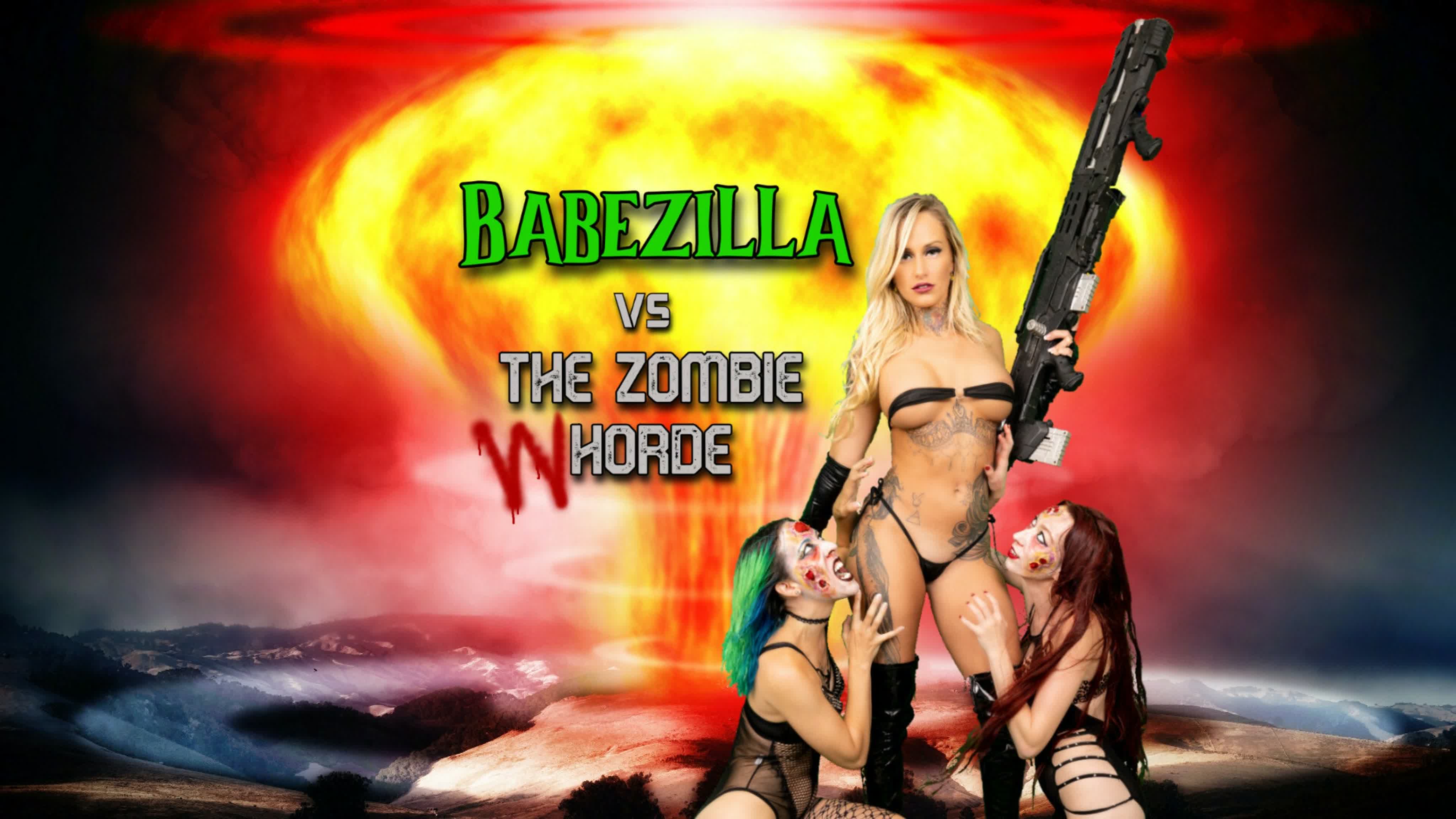 Бейбзилла против орды зомби шлюх (2022) babezilla vs the zombie whorde