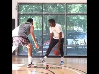 Jrue adding a consistent stepback to his arsenal