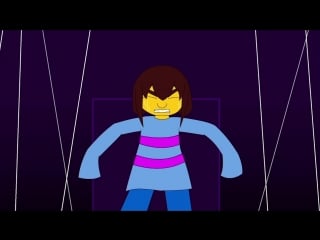 Frisk vs muffet (undertale animation)