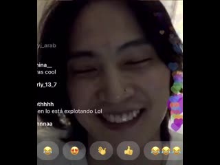 Jb on hyung's iglive /@imjaebooms