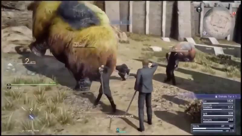 Compilation of my favorite ffxv link strikes featuring iris, aranea, cor, prompto with a sword and the amicitia siblings