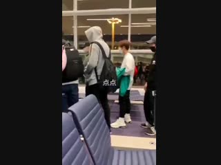 181127 chanbaek transit in japan;