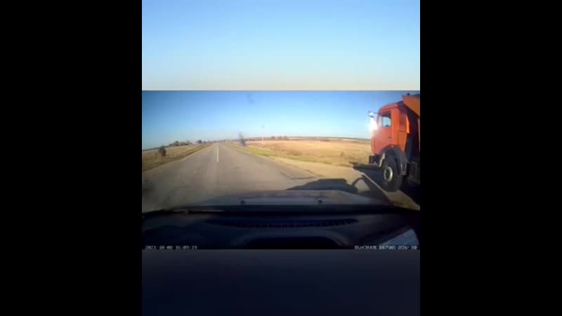 В самарской области камаз, совершавший опасные манёвры на дороге, привлек внимание дпс