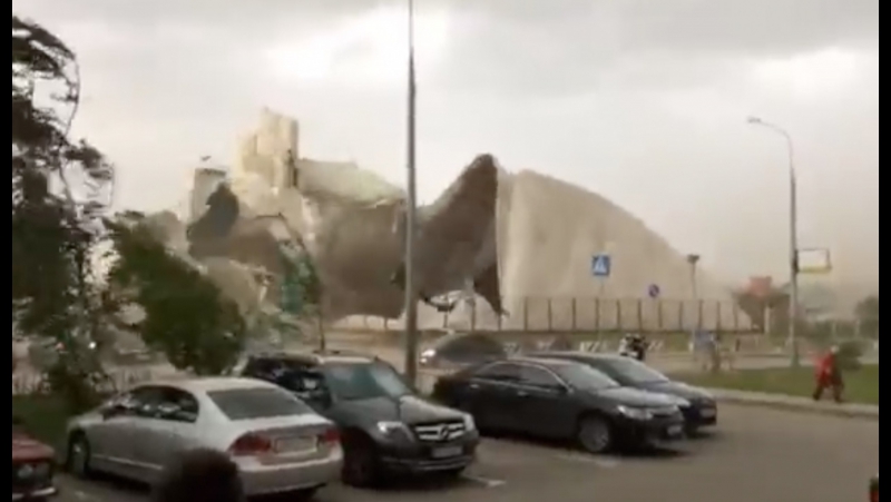 Разрушительный ураган в москве есть погибшие