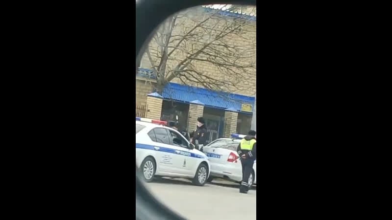 Гайцы что то не поделили