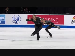 Alisa efimova / alexander korovin (rus) | short program skate america 2018