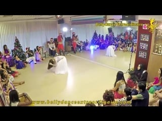 Bellydance extraordinaire 2015 christmas hafla performance by katherine