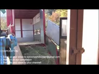 Intelligent technology modern cow transportation mega machine biggest truck oversize load fun lol(240p) mp4