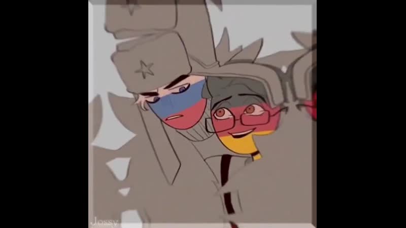 Countryhumans | edit video | russia x germany